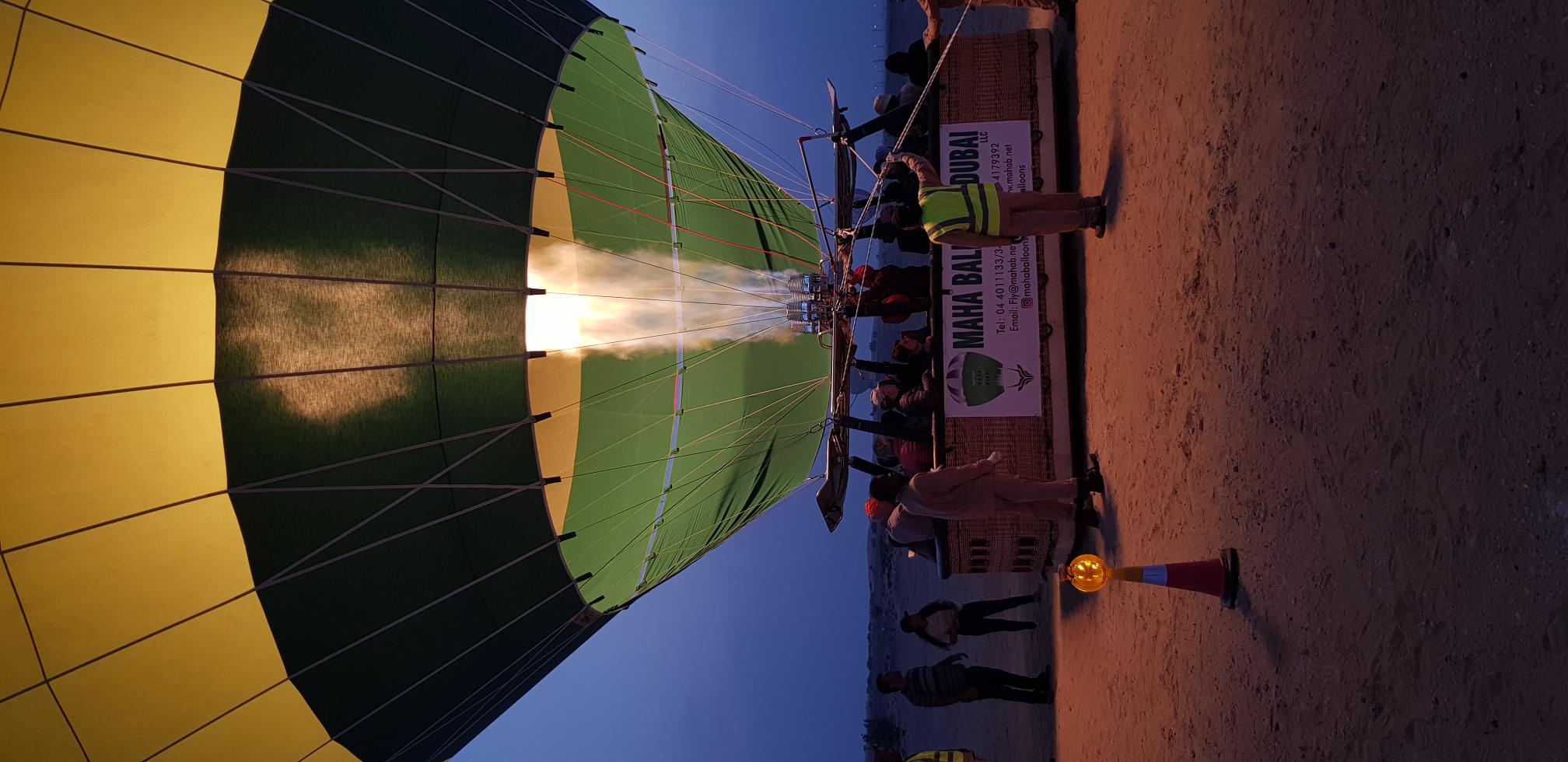 hot air balloon dubai- Maha Balloons