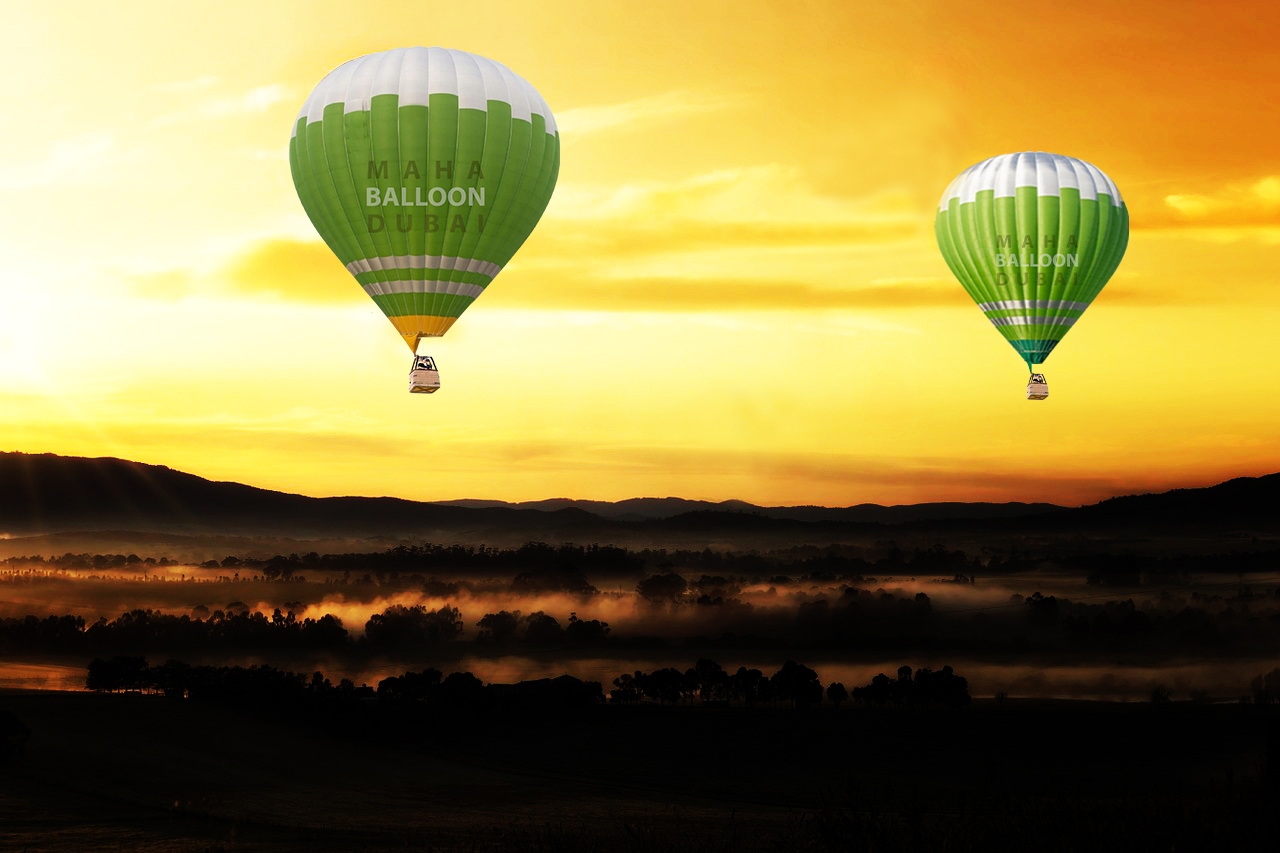 Deluxe Flight Hot Air Balloon Dubai Maha Balloons